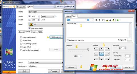 Ekran görüntüsü Light Image Resizer Windows 7