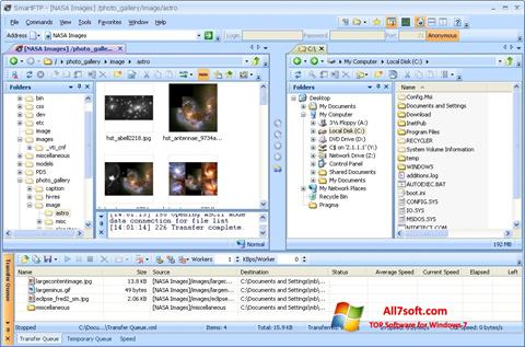 Ekran görüntüsü SmartFTP Windows 7