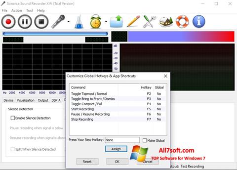 Ekran görüntüsü Absolute Sound Recorder Windows 7