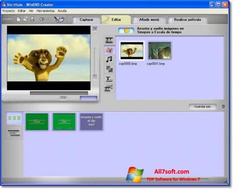 Ekran görüntüsü WinDVD Creator Windows 7