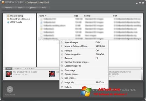 Ekran görüntüsü DAEMON Tools Ultra Windows 7