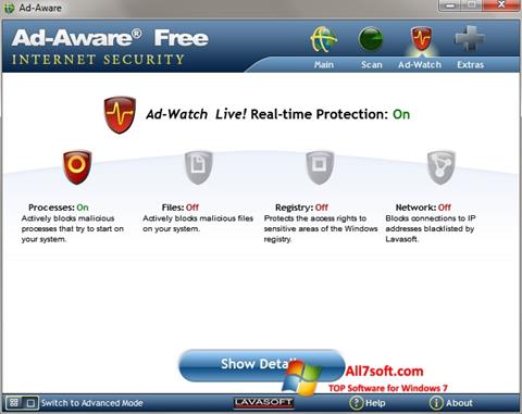 Ekran görüntüsü Ad-Aware Windows 7