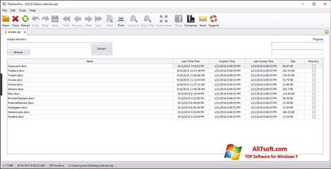 Ekran görüntüsü FileViewPro Windows 7