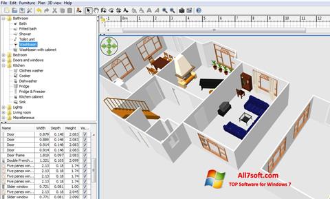 Ekran görüntüsü FloorPlan 3D Windows 7