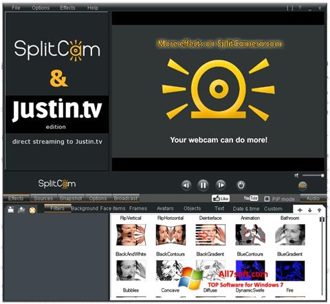 Ekran görüntüsü SplitCam Windows 7