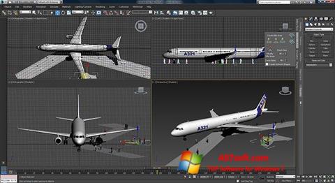 Ekran görüntüsü 3ds Max Windows 7