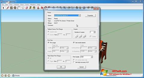 Ekran görüntüsü SketchUp Make Windows 7