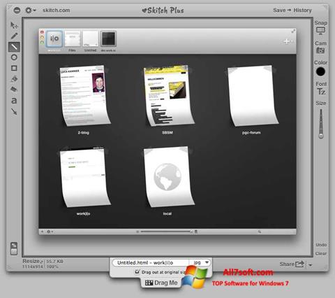 Ekran görüntüsü Skitch Windows 7