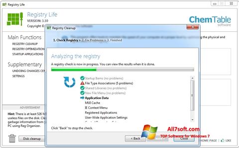 Ekran görüntüsü Registry Life Windows 7