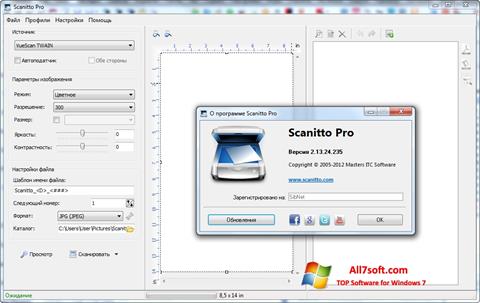 Ekran görüntüsü Scanitto Pro Windows 7