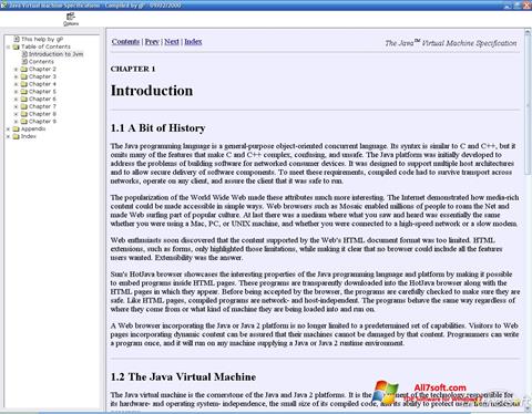 Ekran görüntüsü Java Virtual Machine Windows 7