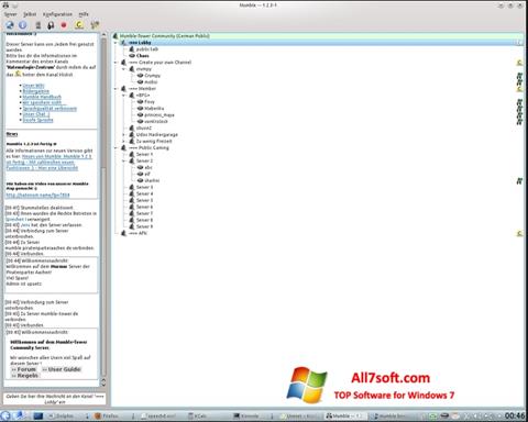 Ekran görüntüsü Mumble Windows 7