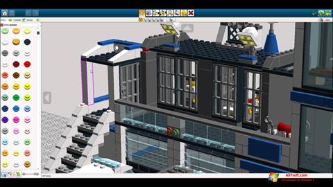 Ekran görüntüsü LEGO Digital Designer Windows 7