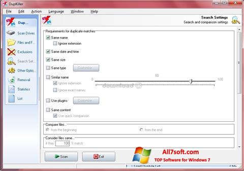 Ekran görüntüsü DupKiller Windows 7