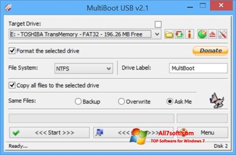 Ekran görüntüsü Multi Boot USB Windows 7