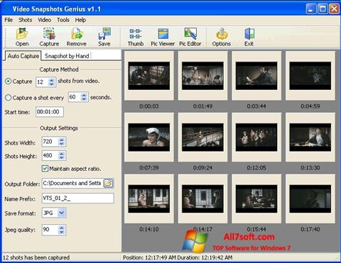 Ekran görüntüsü SnapShot Windows 7