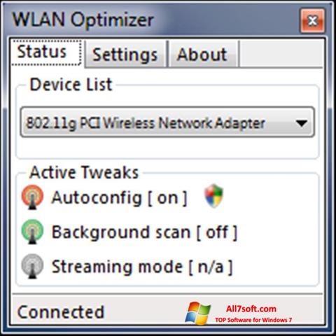 Ekran görüntüsü WLAN Optimizer Windows 7