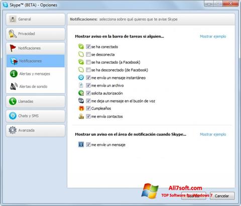 Ekran görüntüsü Skype Beta Windows 7