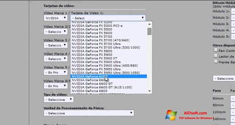 Ekran görüntüsü Power Supply Calculator Windows 7