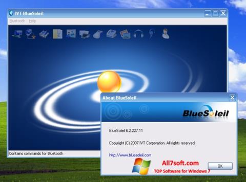 Ekran görüntüsü BlueSoleil Windows 7