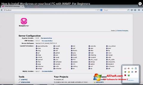 Ekran görüntüsü WampServer Windows 7