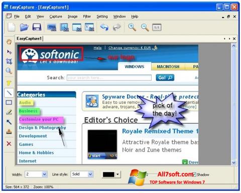 Ekran görüntüsü EasyCapture Windows 7