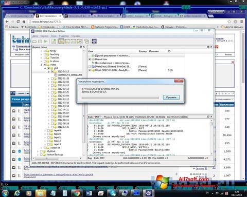 Ekran görüntüsü DMDE Windows 7
