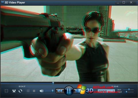 Ekran görüntüsü 3D Video Player Windows 7