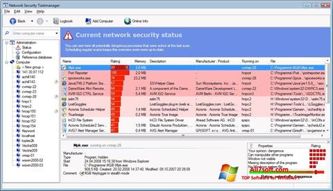 Ekran görüntüsü Security Task Manager Windows 7
