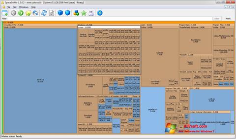 Ekran görüntüsü SpaceSniffer Windows 7