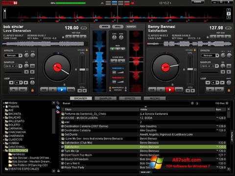 Ekran görüntüsü Virtual DJ Pro Windows 7