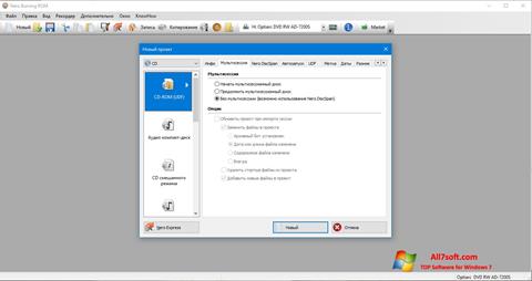Ekran görüntüsü Nero Windows 7