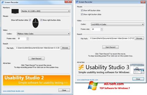 Ekran görüntüsü Rylstim Screen Recorder Windows 7