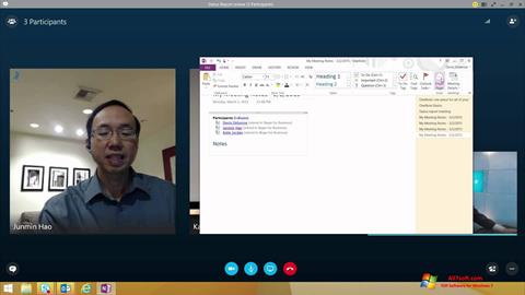Ekran görüntüsü Skype for Business Windows 7