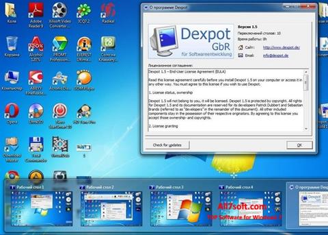 Ekran görüntüsü Dexpot Windows 7