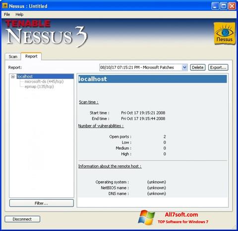 Ekran görüntüsü Nessus Windows 7
