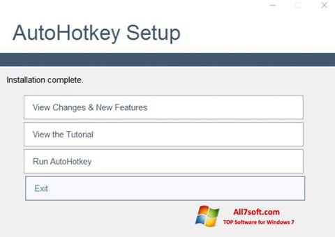 Ekran görüntüsü AutoHotkey Windows 7