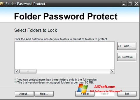 Ekran görüntüsü Password Protect USB Windows 7