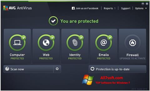 Ekran görüntüsü AVG AntiVirus Pro Windows 7