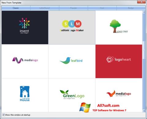 Ekran görüntüsü Sothink Logo Maker Windows 7