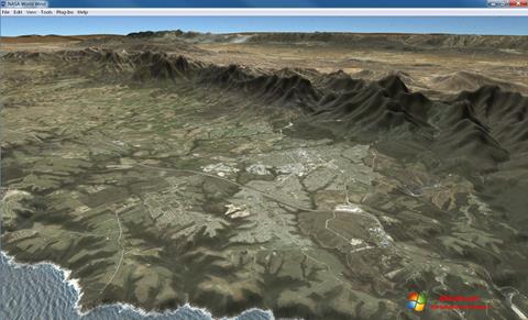Ekran görüntüsü NASA World Wind Windows 7